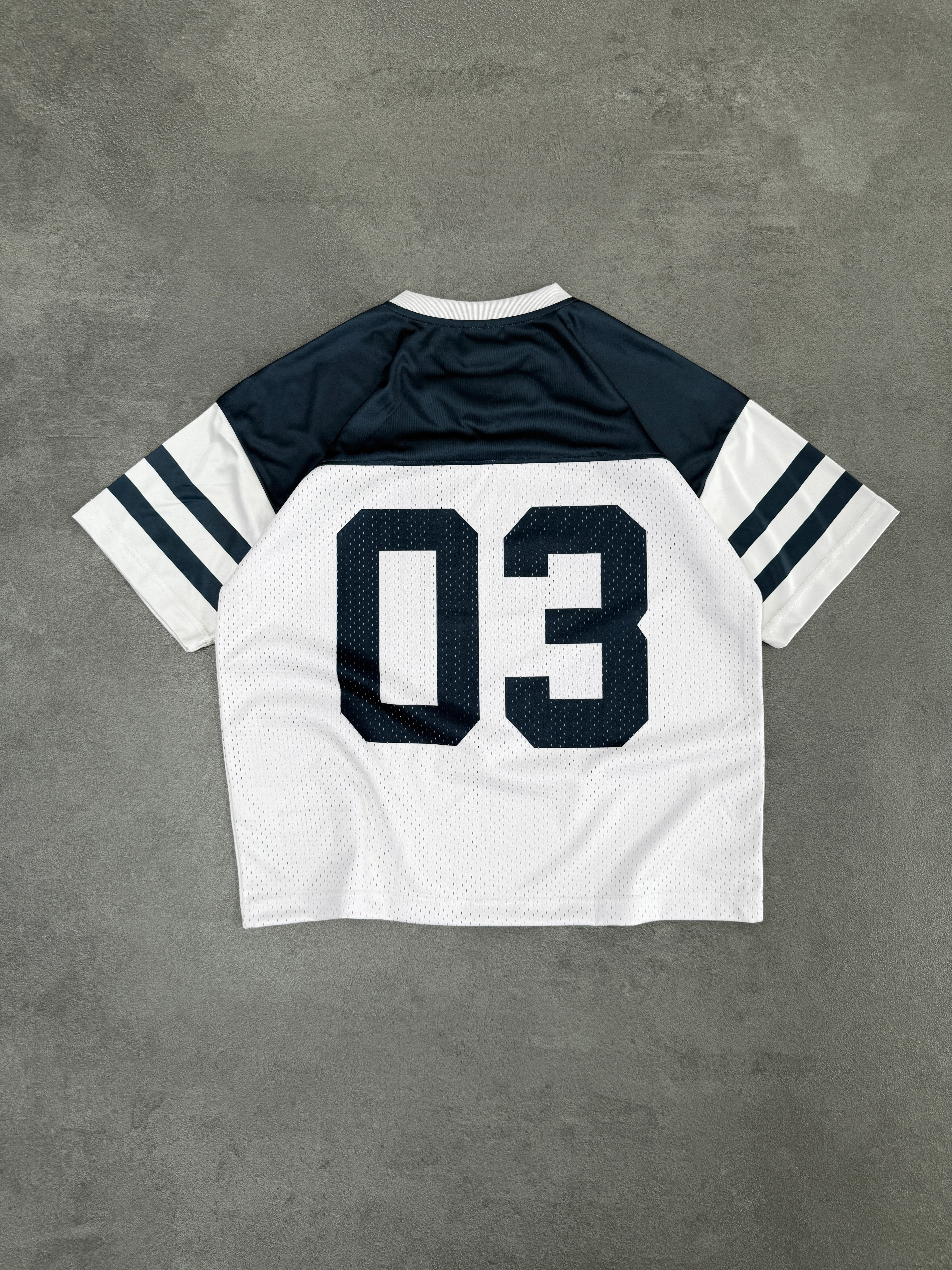 ATHLETIC MESH JERSEY – NAVY - Image 3