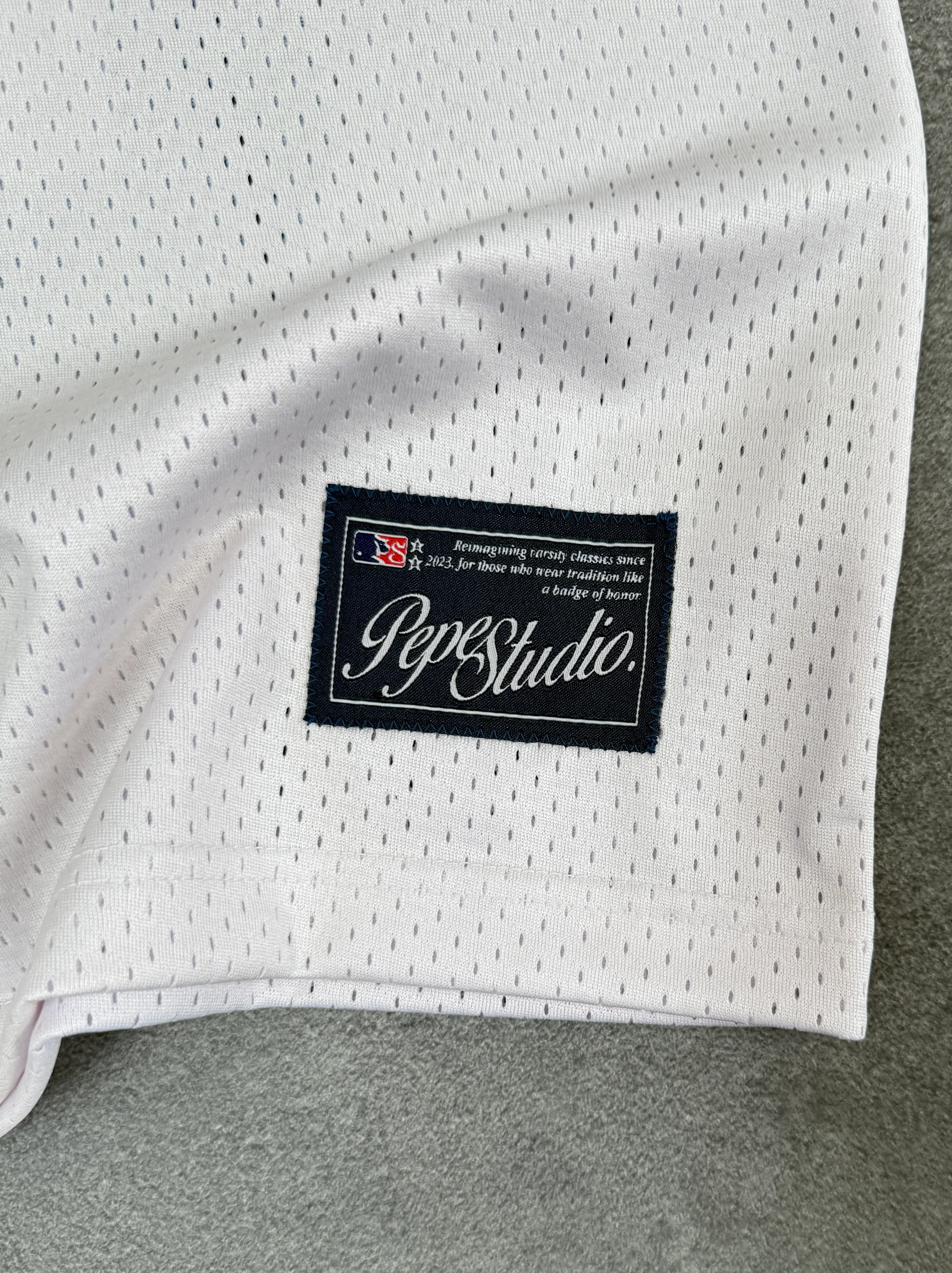 ATHLETIC MESH JERSEY – NAVY - Image 5