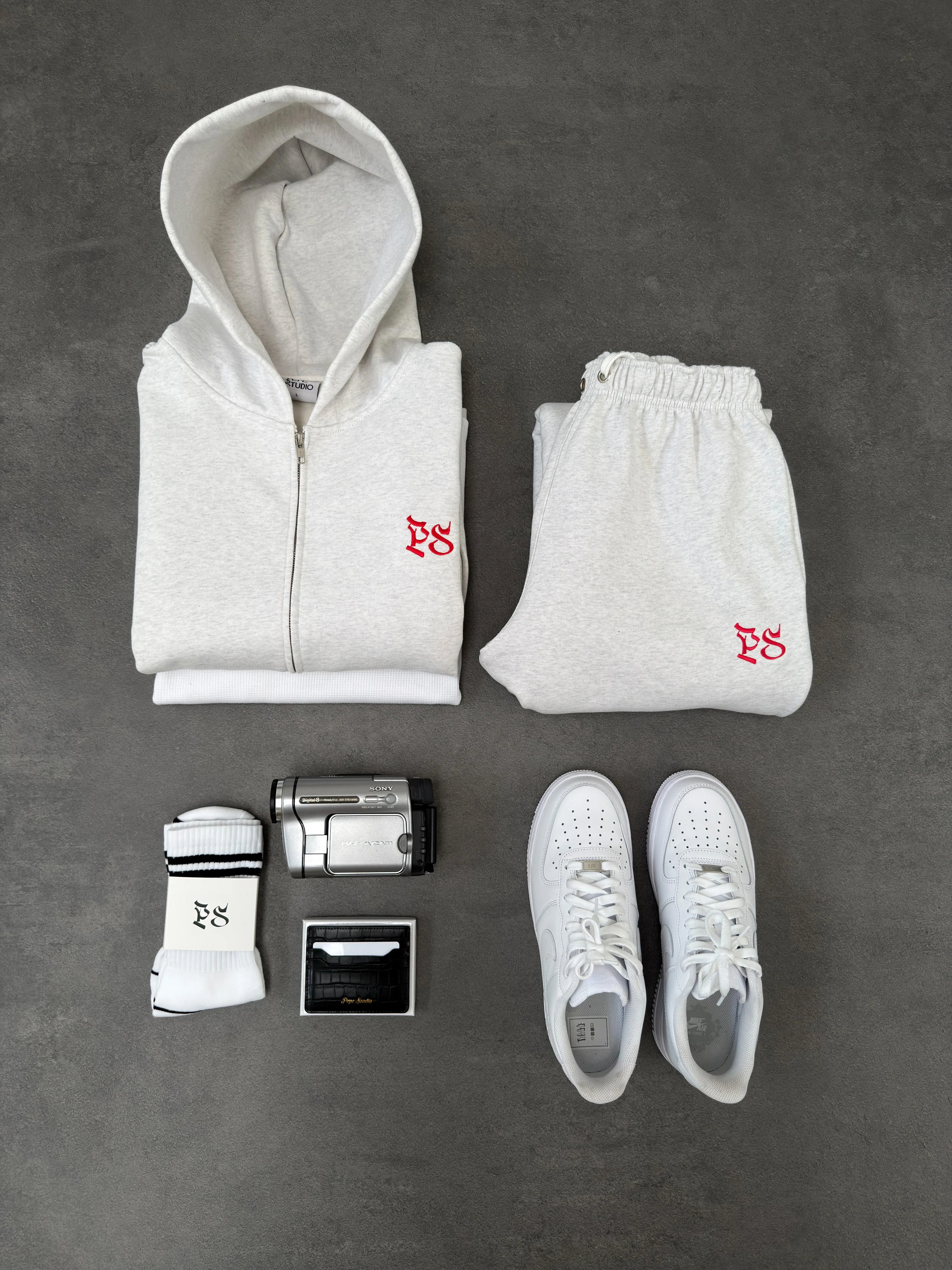 LIGHT GRAY BAGGY TROUSER - Image 5