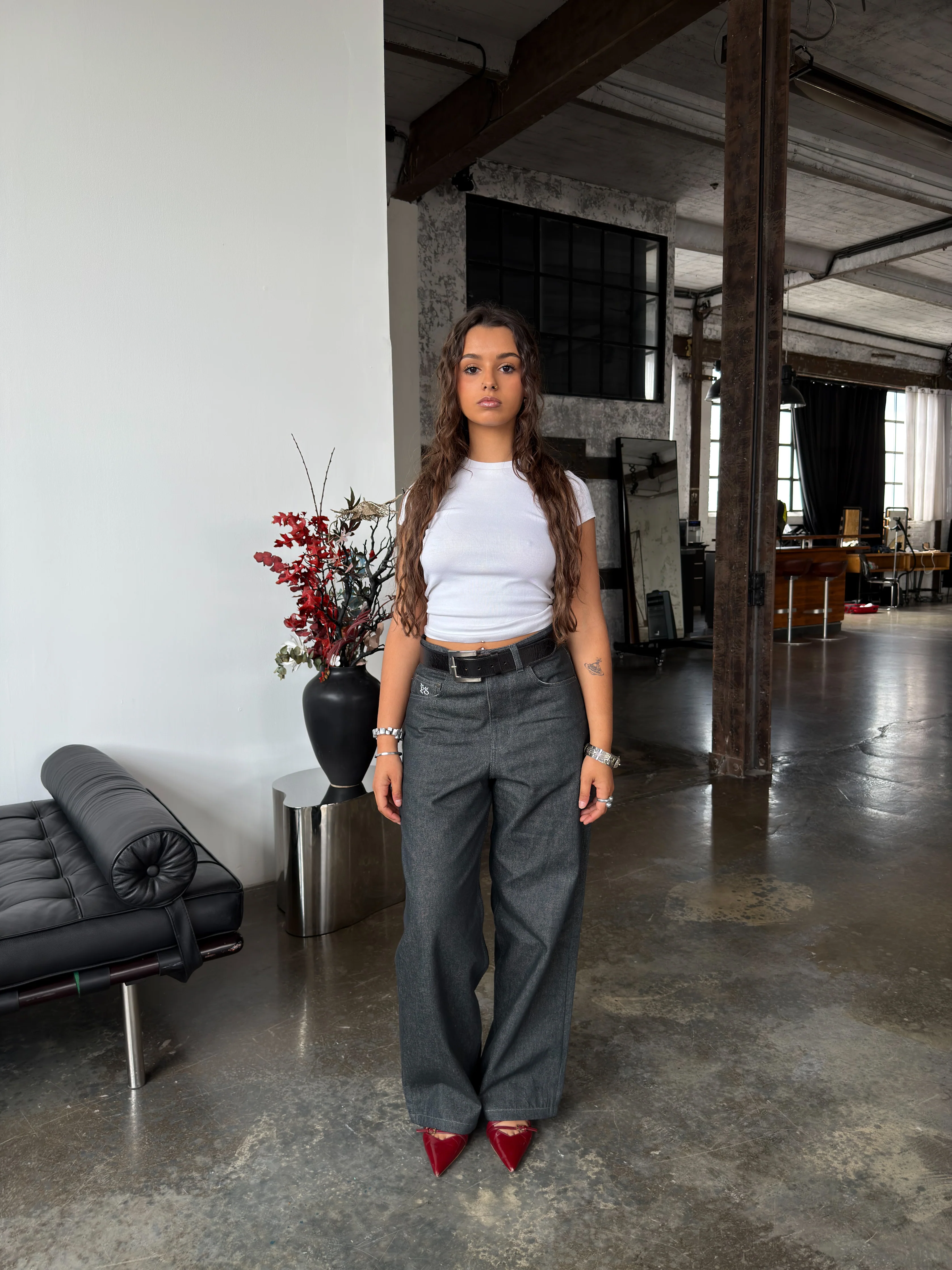 GRAPHITE RAW DENIM PANT - Image 3